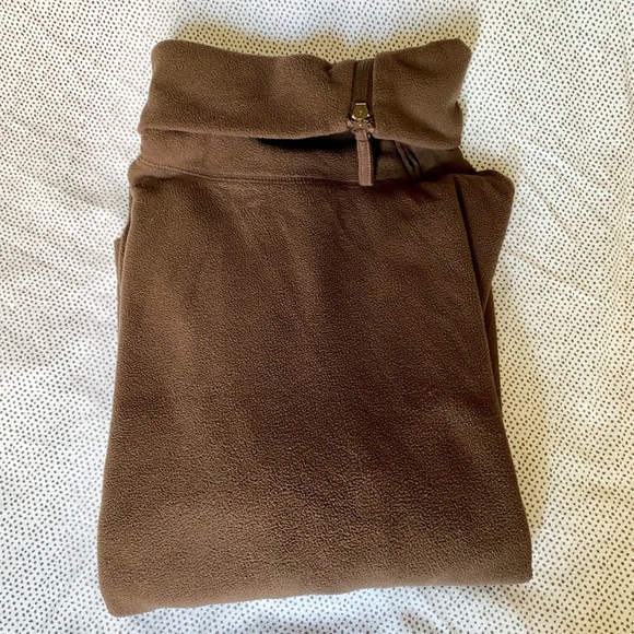 Fleece sweater (S) color: chocolate - Picture 4 of 4